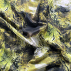 Cold Wolf Tie Dye Print Scuba Stretch Knit Fabric