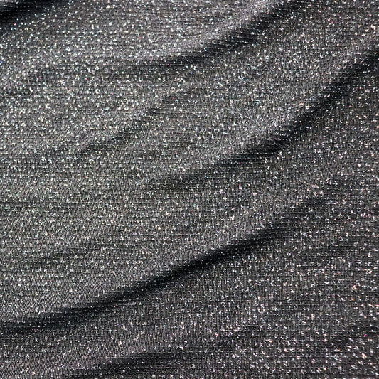 Black Lurex with Hints of Bronze