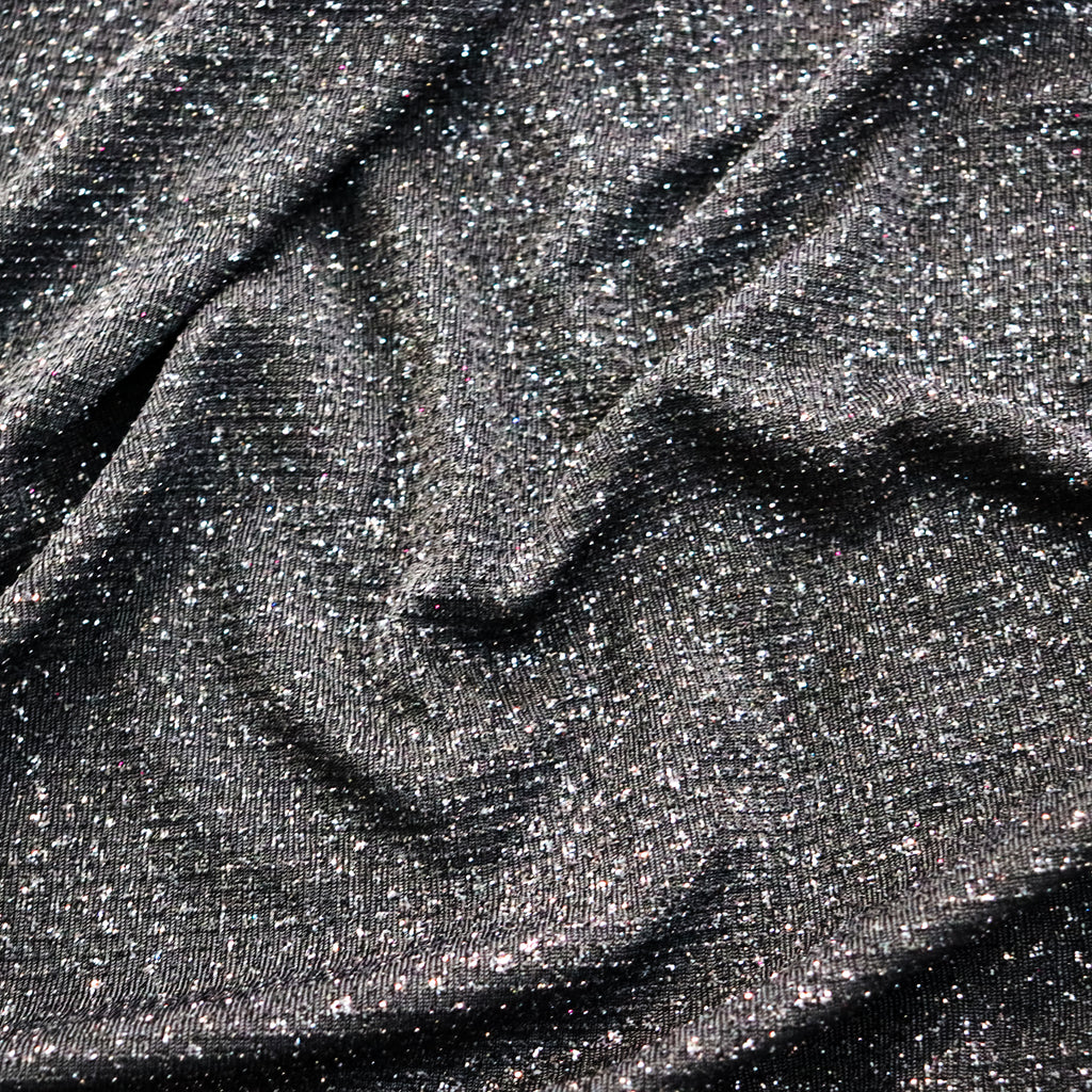 Black Lurex with Hints of Bronze