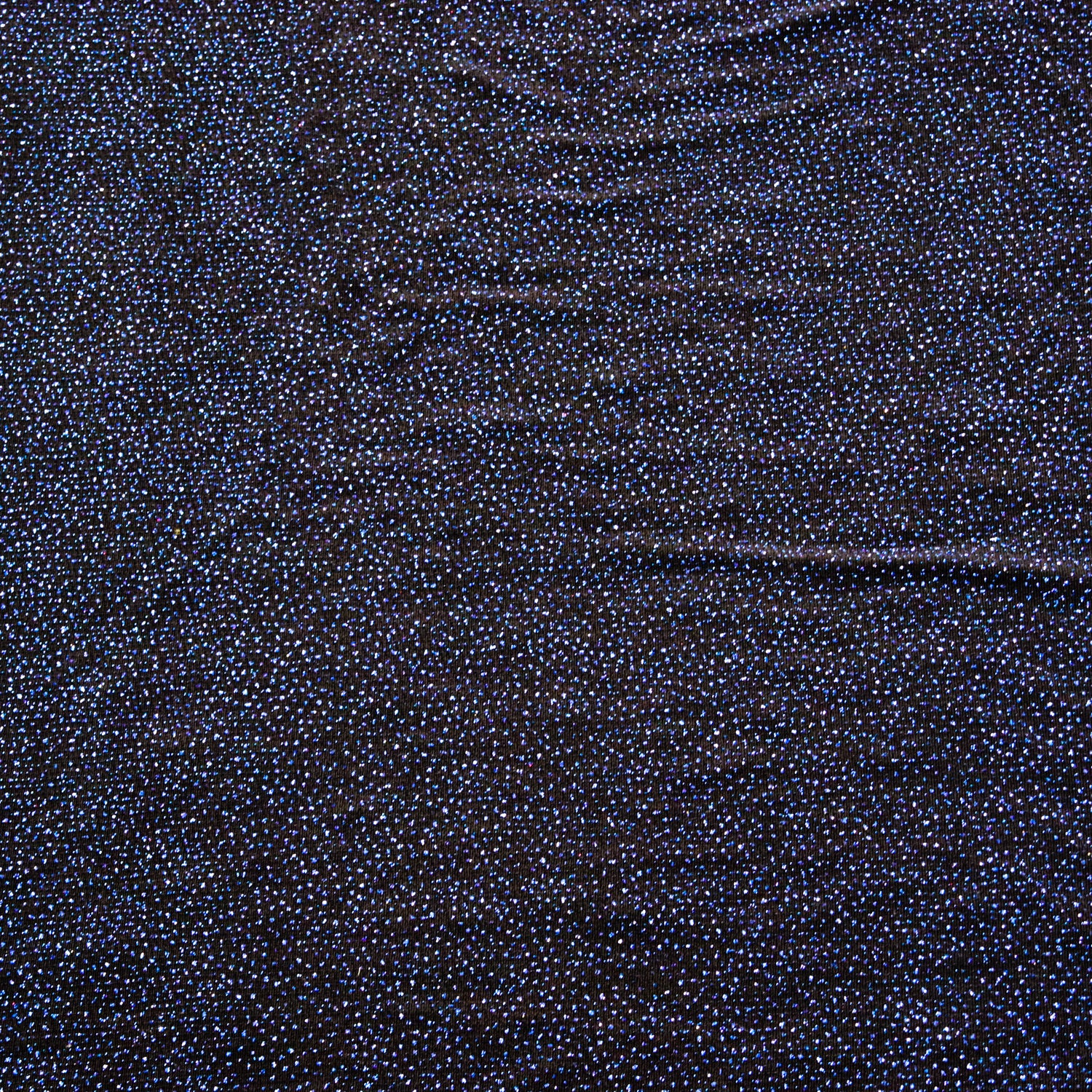 Black Blue Shiny Lurex