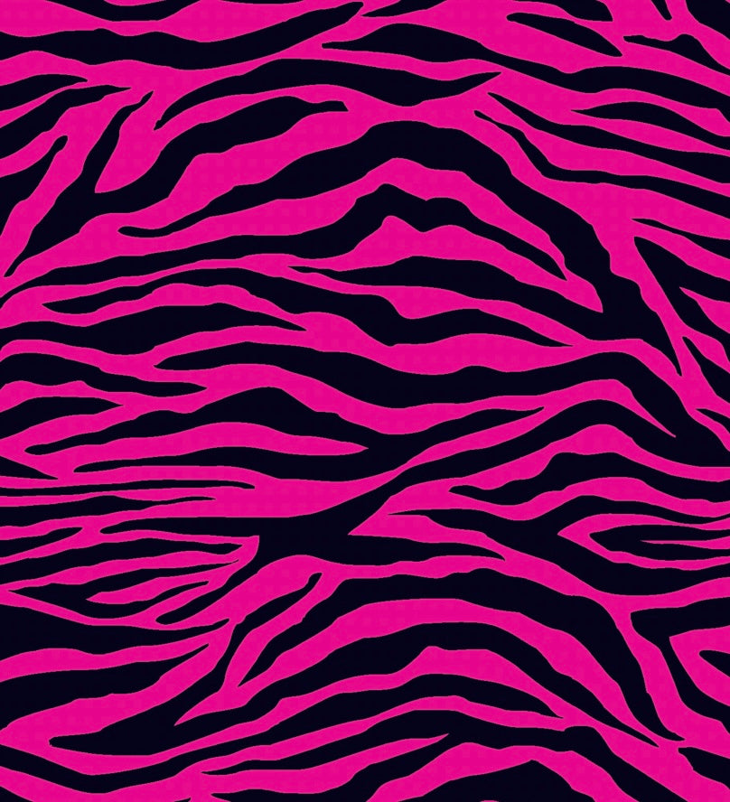 FS1226 Zebra Scuba Stretch Knit Stretch Fabric