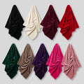 Plain Luxury Soft Velvet Stretch Fabric