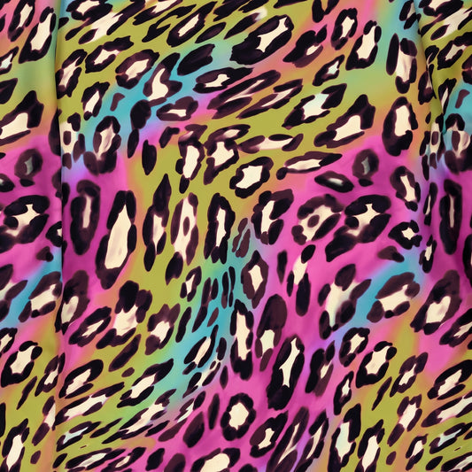 Rainbow Leopard Print