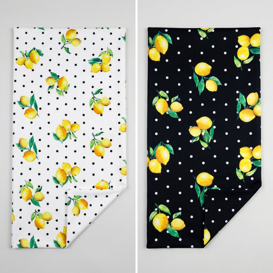 Lemon Polka Dots