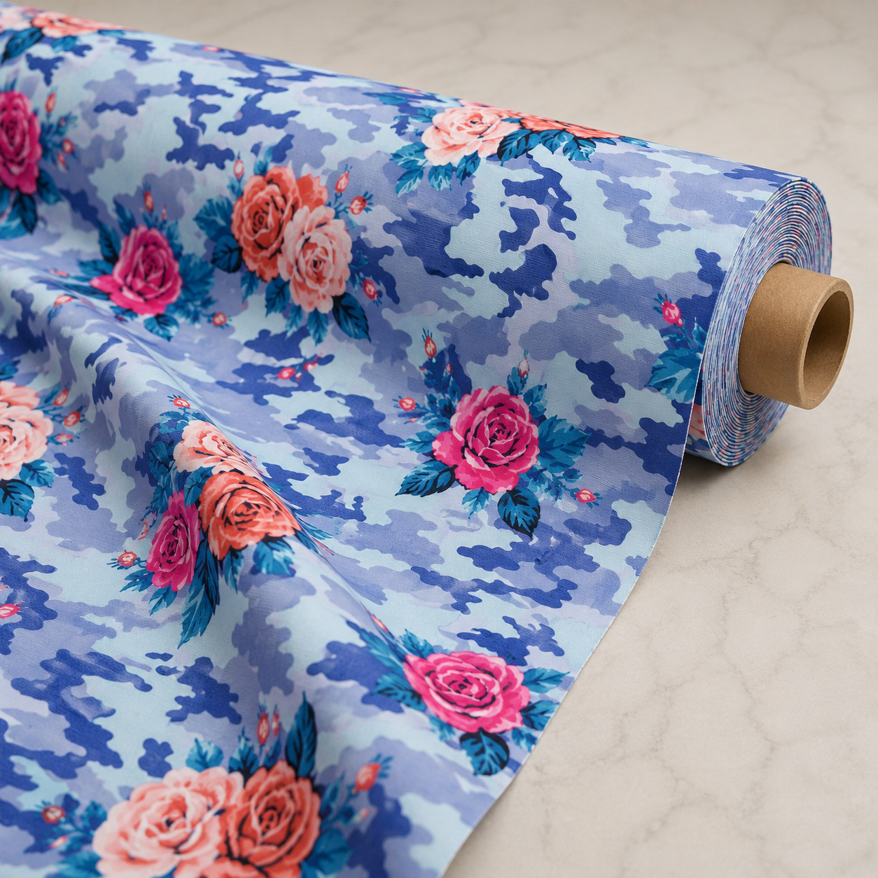 Floral Camouflage Print