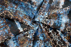 Navy Leopard Skin