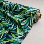 Tropical Palm Leaf Fabric