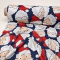 Santa Head Santa Fabric