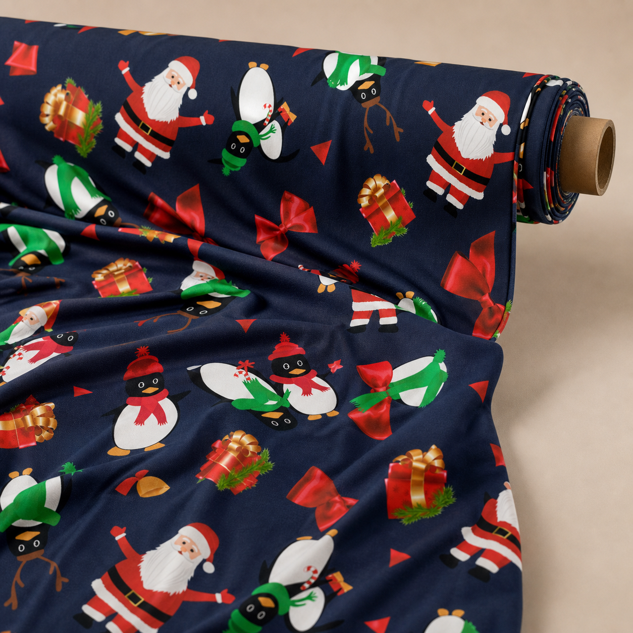 Penguin Riot Penguin Fabric