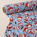 Classic Santa Christmas Fabric