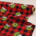Grinch Check Grinch-Inspired Fabric