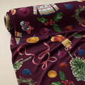 Cosy Christmas Fabric | Watercolour Bauble Novelty Print