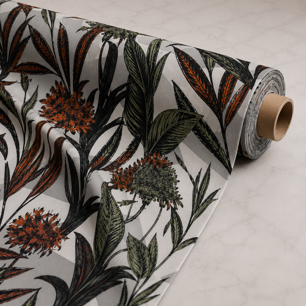 Tropical Botanical Fabric