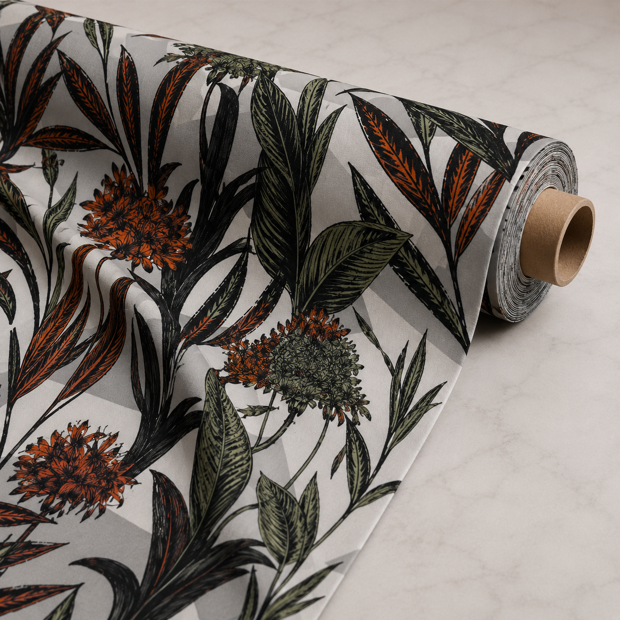 Tropical Botanical Fabric