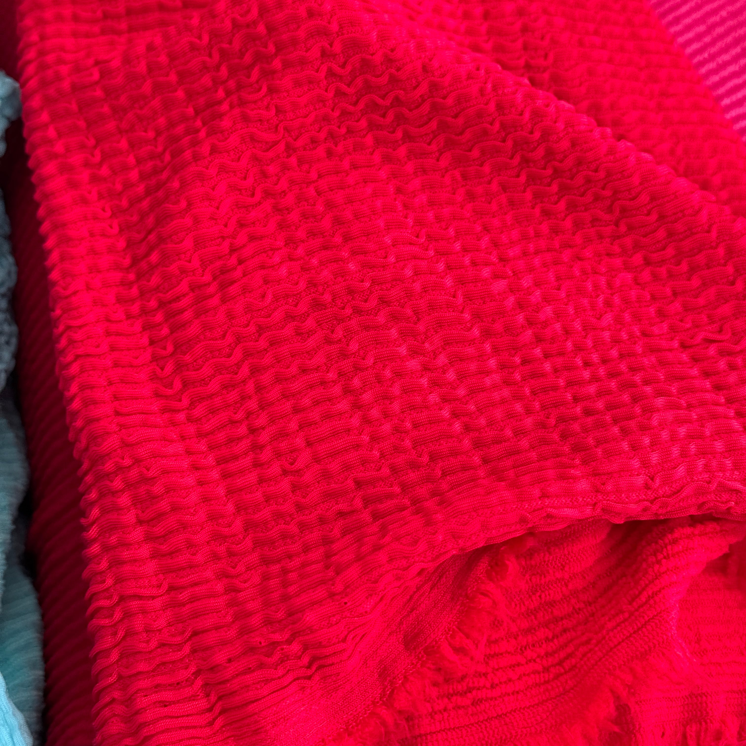 Crinkle Swimwear Spandex Stretch Fabric