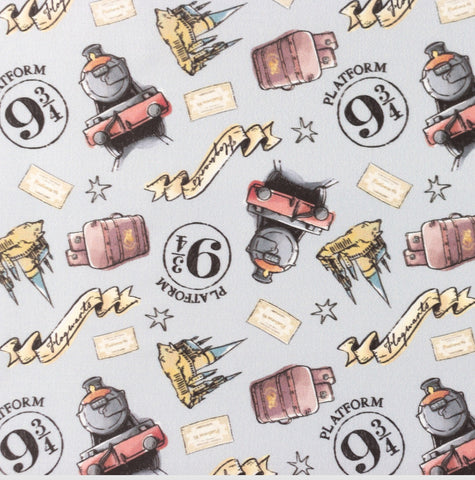 FS635_32 Harry Potter – Platform 9 3/4 Cotton Fabric
