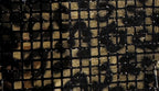 Shiny Leopard Square Sequins Lurex Nylon Stretch Fabric