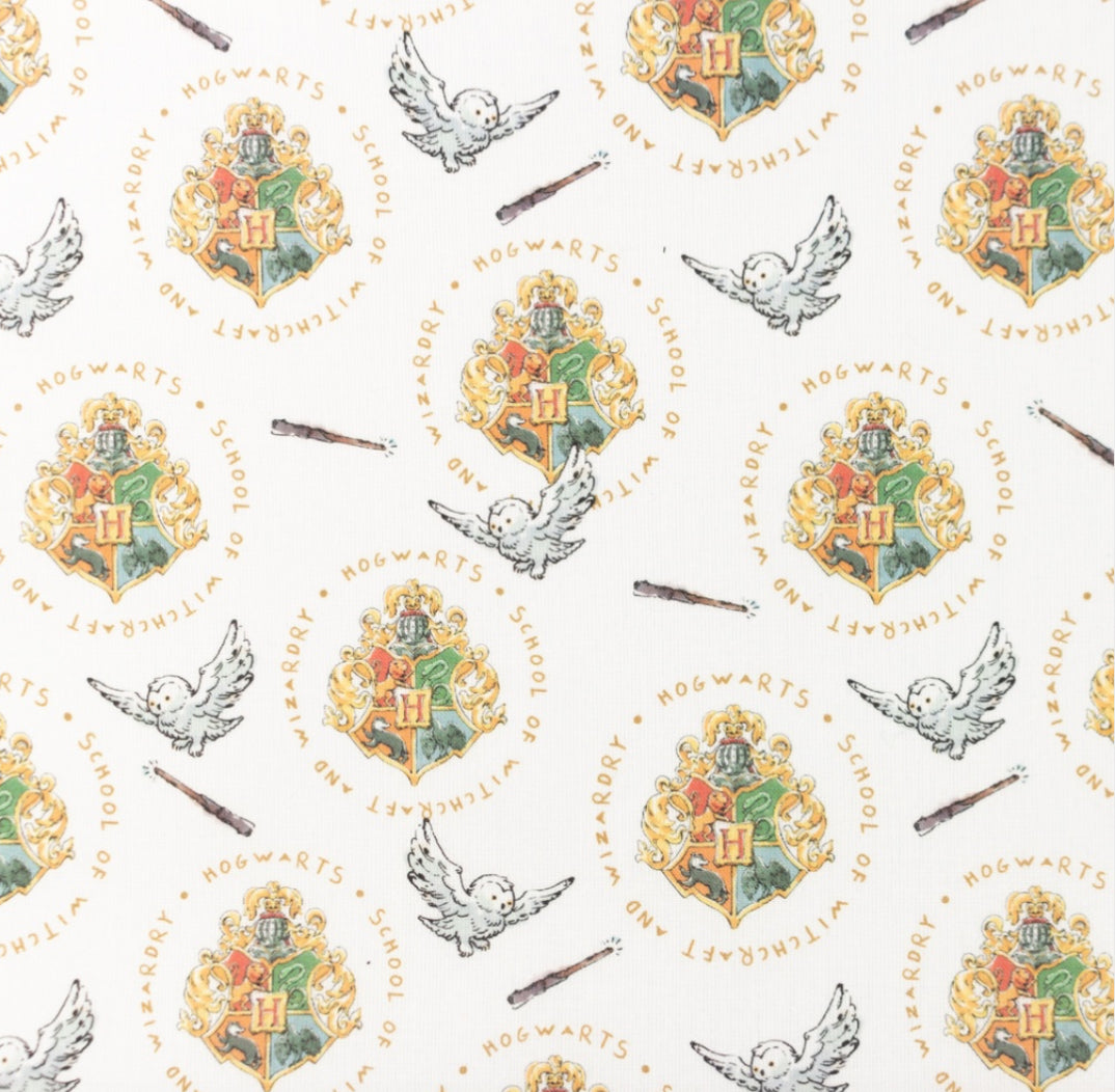 Harry Potter – Hogwarts School Of Witchcraft Cotton Fabric