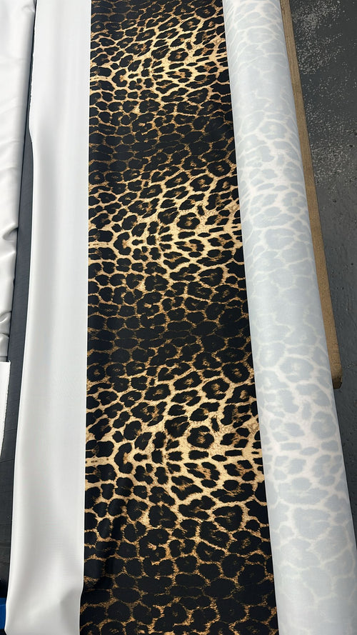 Brown Leopard Print
