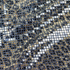 Shiny Leopard Square Sequins Lurex Nylon Stretch Fabric