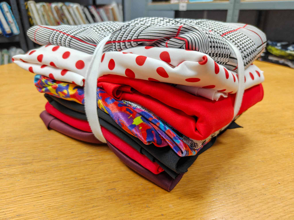 Fabric Bundle - 2kg Assorted Fabrics - 4 metre+ equivalent