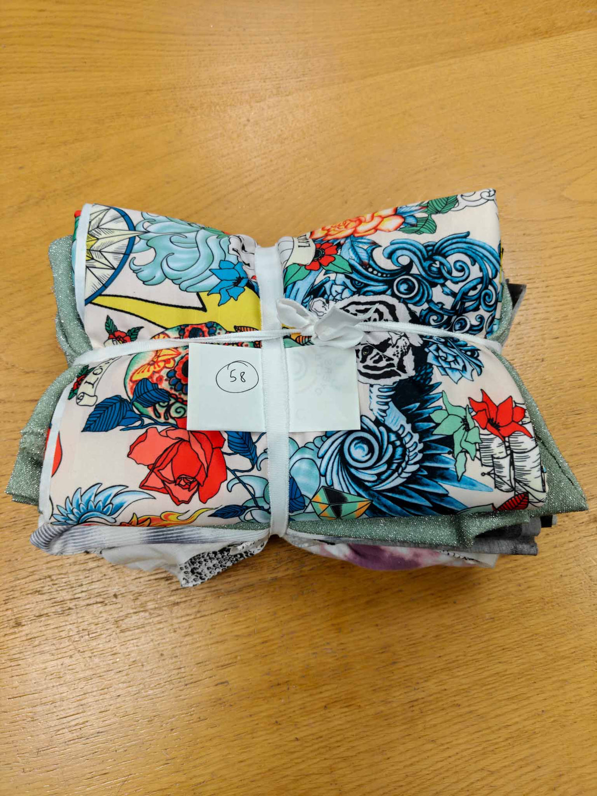 Fabric Bundle - 2kg Assorted Fabrics - 4 metre+ equivalent