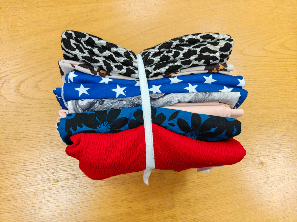 Fabric Bundle - 2kg Assorted Fabrics - 4 metre+ equivalent