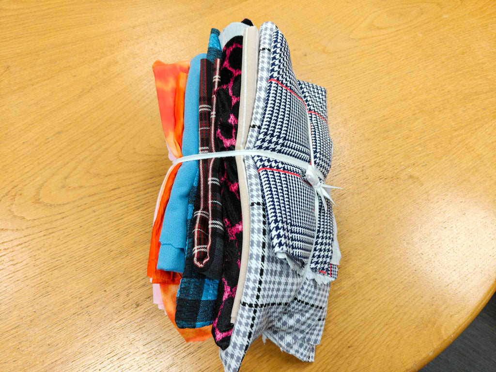 Fabric Bundle - 2kg Assorted Fabrics - 4 metre+ equivalent