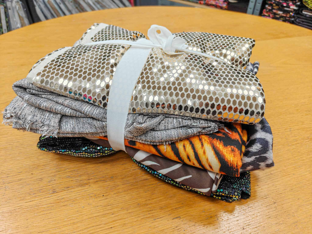 Fabric Bundle - 2kg Assorted Fabrics - 4 metre+ equivalent