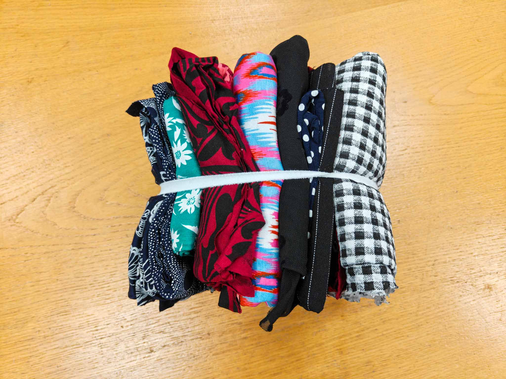 Fabric Bundle - 2kg Assorted Fabrics - 4 metre+ equivalent