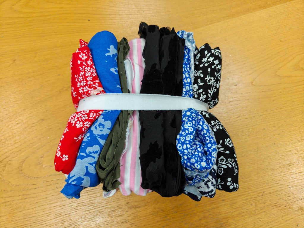Fabric Bundle - 2kg Assorted Fabrics - 4 metre+ equivalent