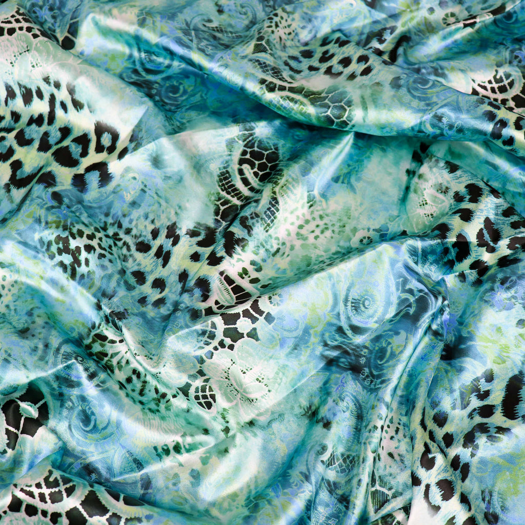 Green Animal Print
