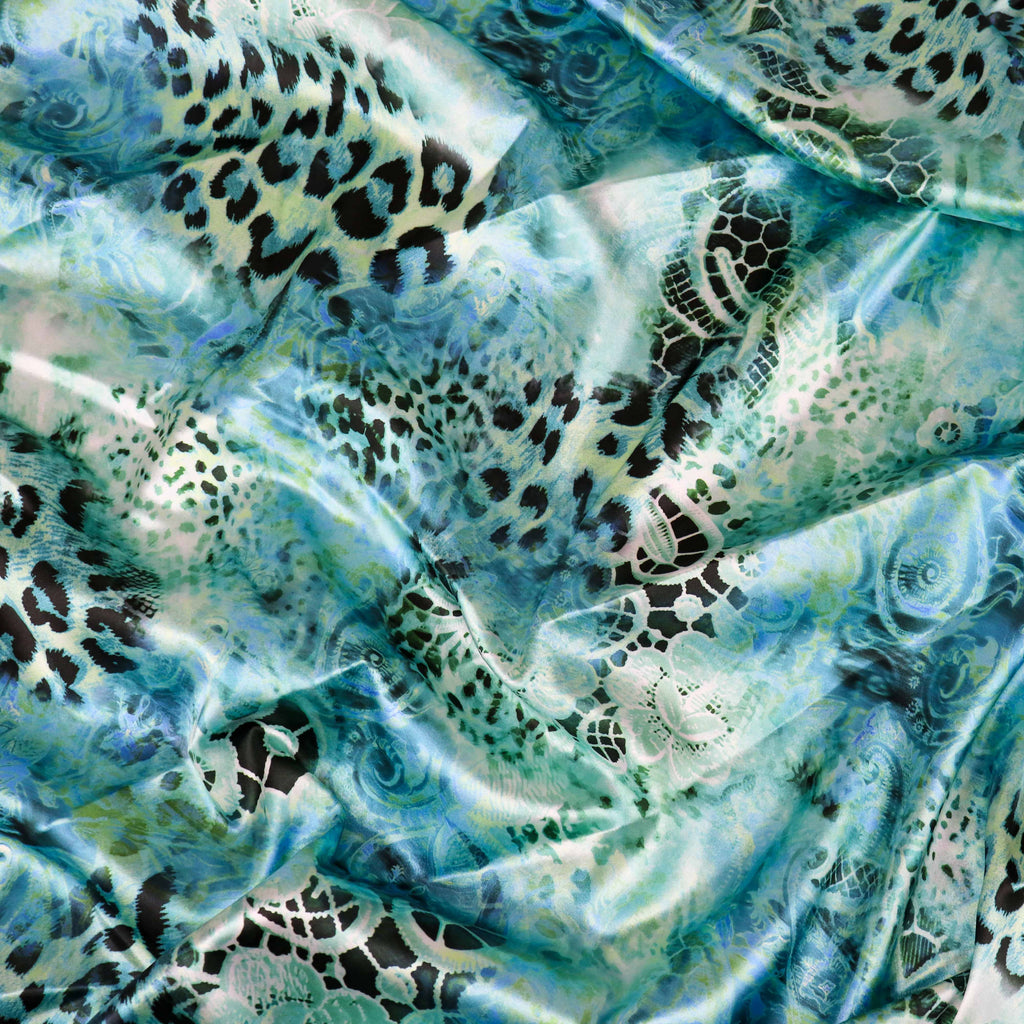 Green Animal Print