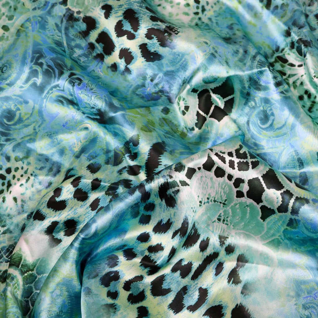 Green Animal Print