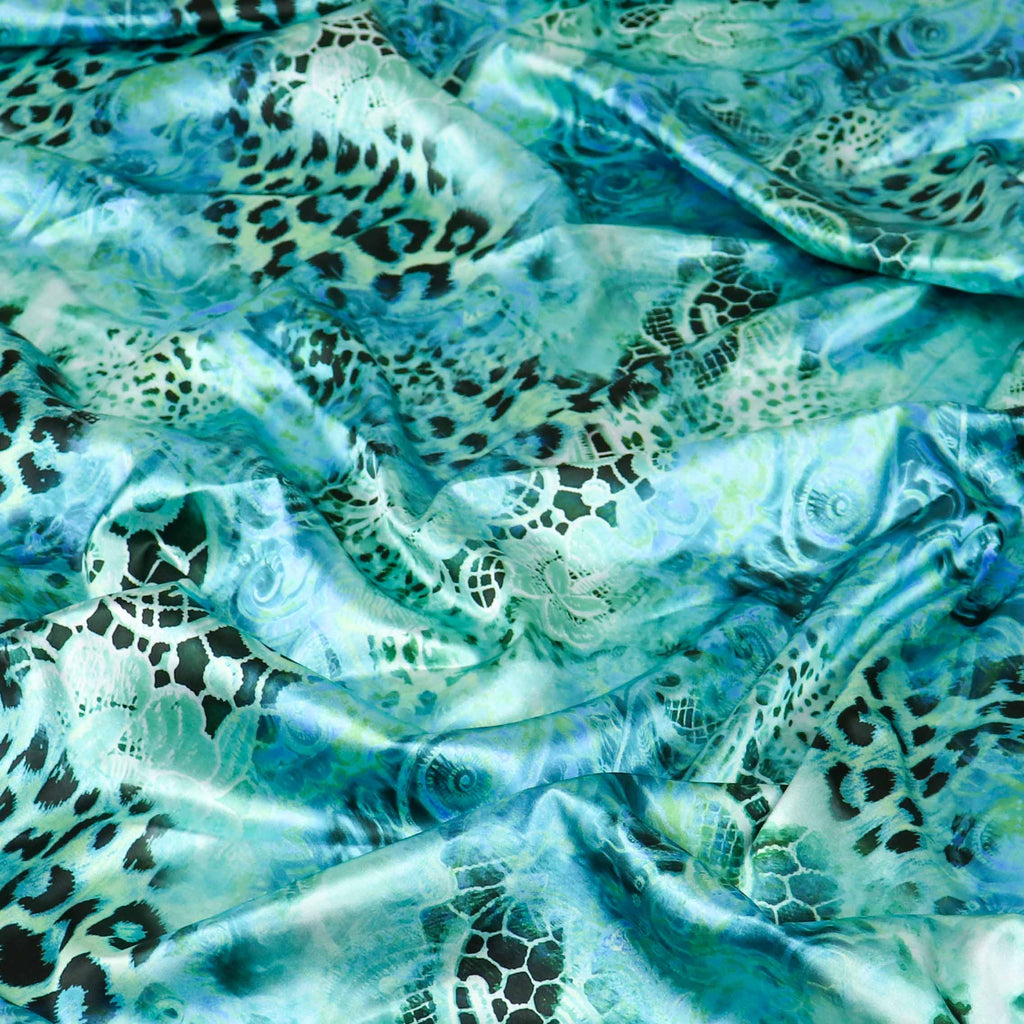 Green Animal Print