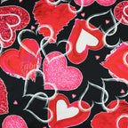 Sparkled Love Hearts