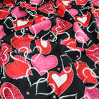 Sparkled Love Hearts