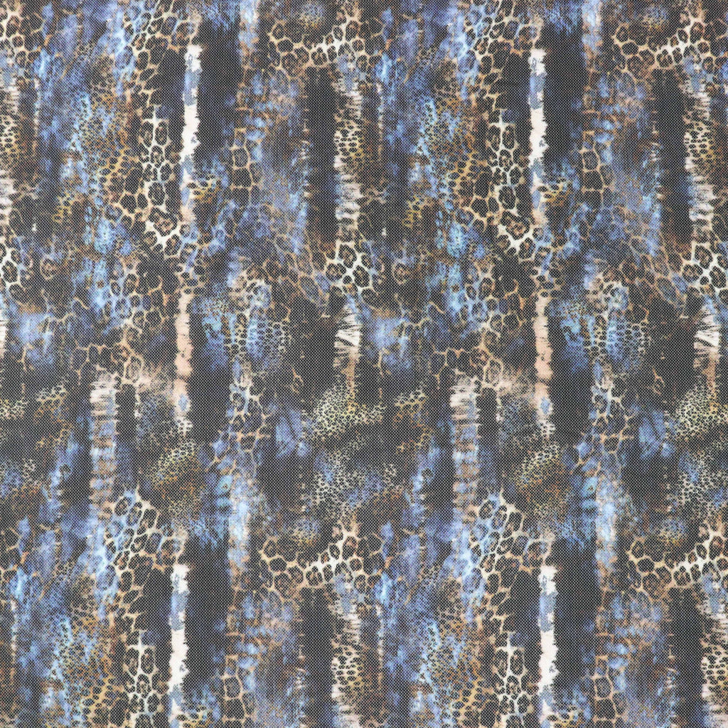 Navy Leopard Skin