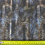 Navy Leopard Skin