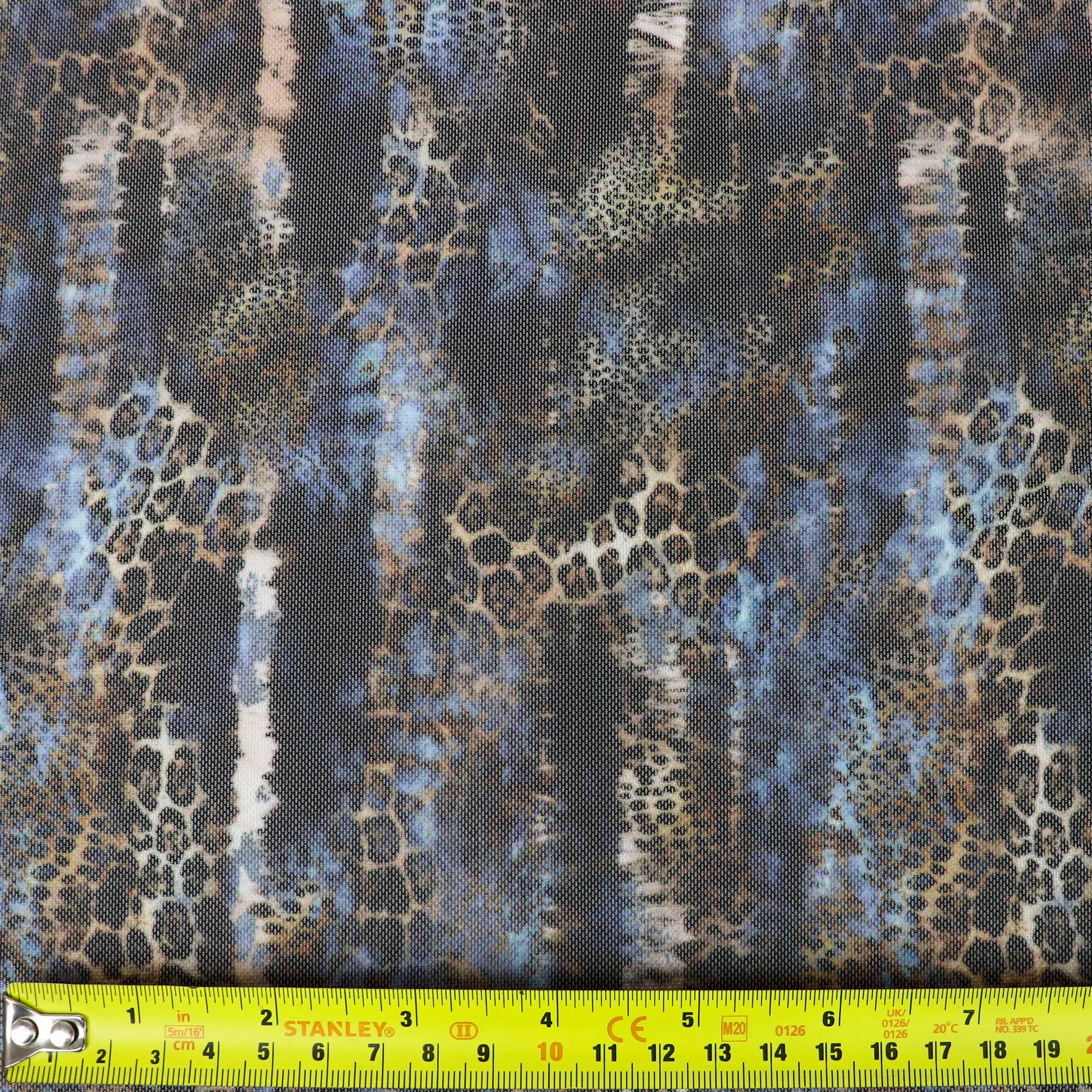 Navy Leopard Skin