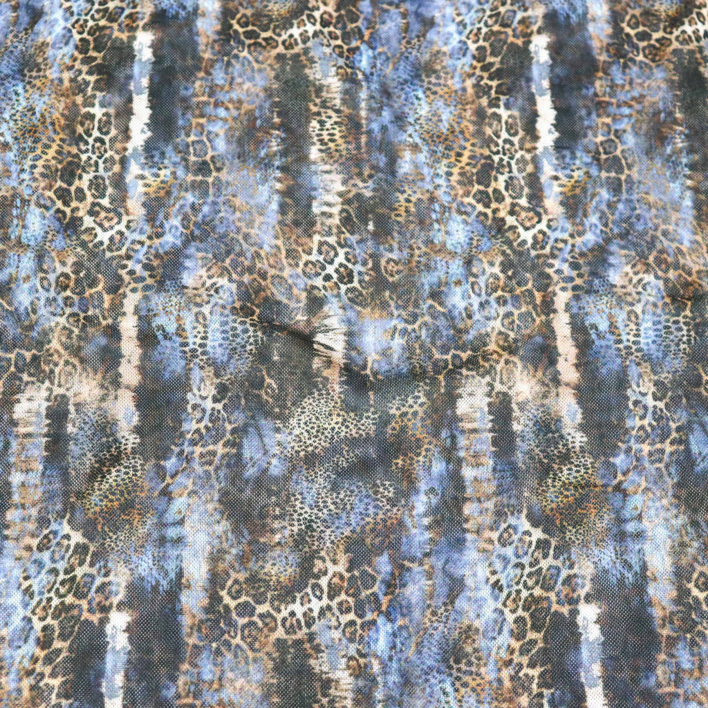 Navy Leopard Skin