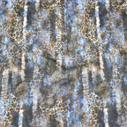 Navy Leopard Skin