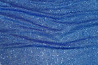 Blue Sequin Lurex Fabric with Shimmer Finish