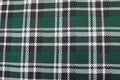 Bottle Green Tartan Jacquard Fabric with Stretch
