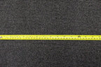 Black Silver Lurex Fabric Horizontal Stripes All Way Stretch