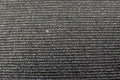 Black Silver Lurex Fabric Horizontal Stripes All Way Stretch