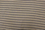 Navy Ivory Rib Fabric Gold Lurex Stripes with Stretch