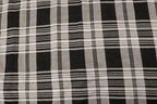 Black White Check Jacquard Fabric with Stretch