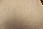 Leopard Print Rib Jersey Fabric Golden Brown Stretch Knit