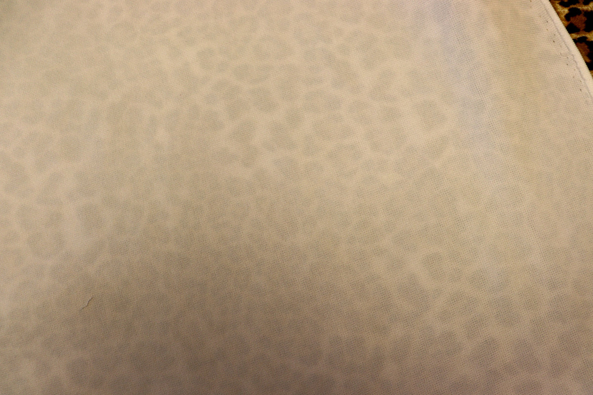 Leopard Print Rib Jersey Fabric Golden Brown Stretch Knit
